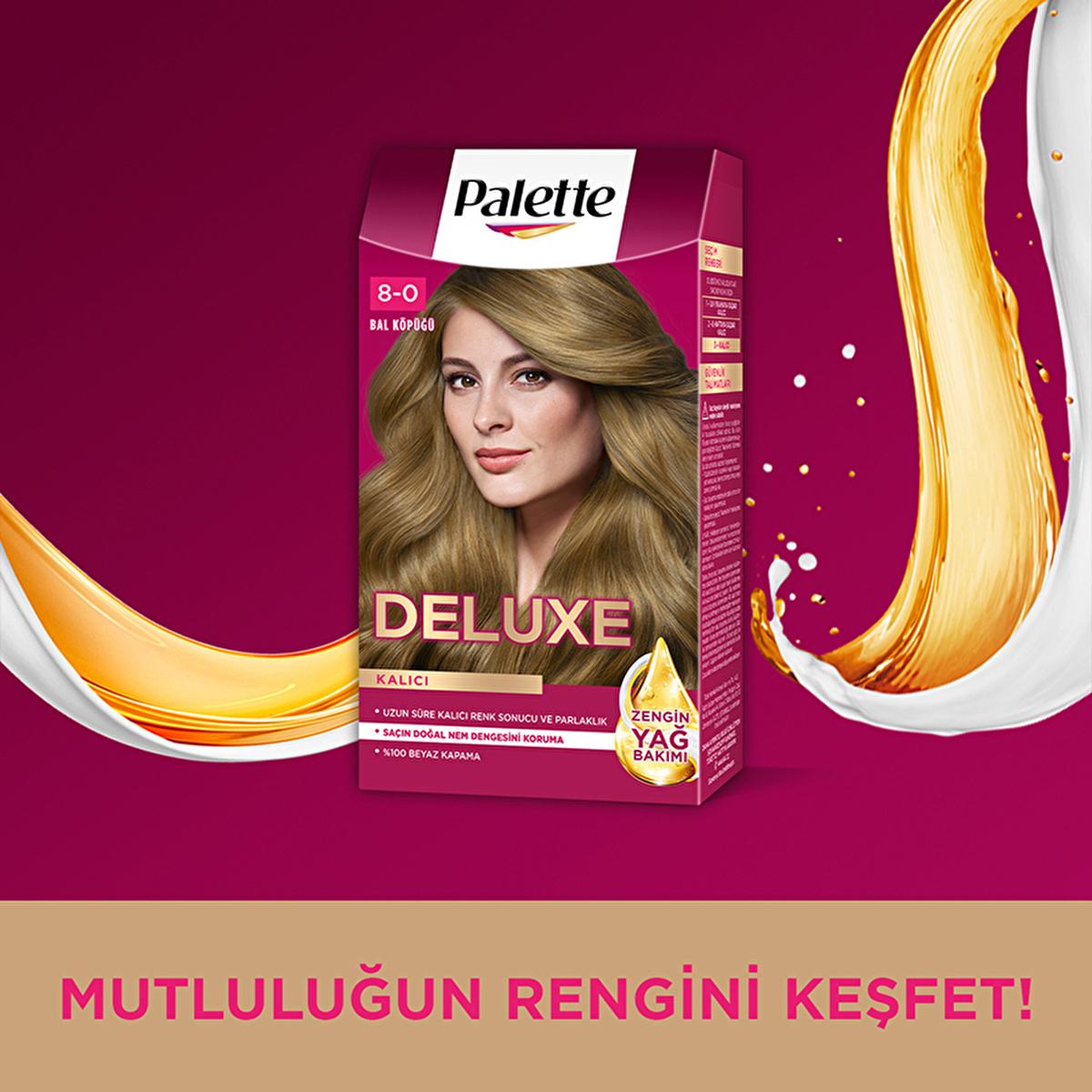 Palette Deluxe 8-0 Honey Blonde Hair Dye - Permanent, Long Lasting Color &amp; Shine, Deep Nourishment with Oils Palette Deluxe Honey Blonde Hair Dye: Permanent Color &amp; Shine hair dye, permanent hair color, hair color, Palette Deluxe, honey blonde hair dye, 8-0 hair dye, long lasting hair color, hair coloring, hair dye with oil, shiny hair dye, hair color with oil, blonde hair, hair nourishment, hair shine, vibrant hair color, at-home hair color, hair dye for women, hair dye for long hair, new hair color, hair 
