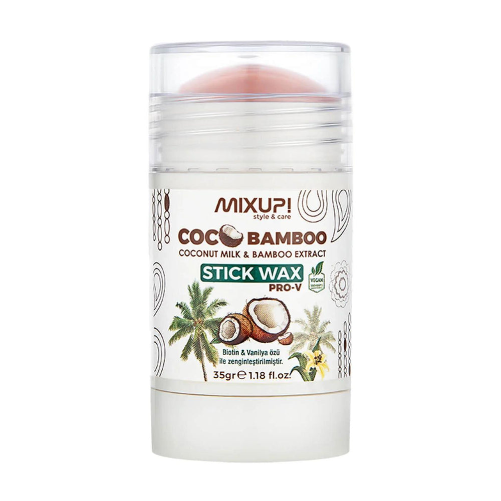 Mixup! CocoBamboo Hair Stick Wax for Flyaway Control 35g