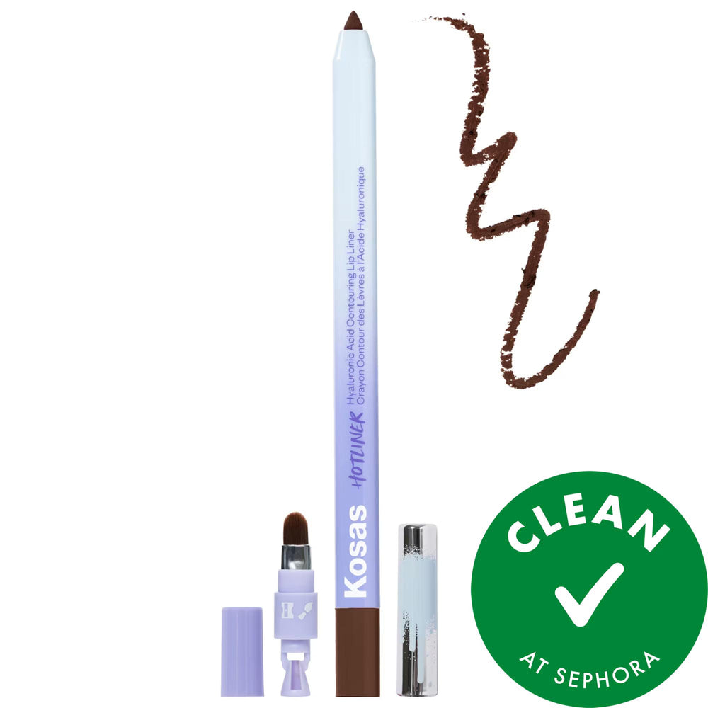 Hotliner Hyaluronic Acid Contouring Lip Liner - Long-Wearing, Hydrating, Vegan Lip Care Hotliner Hyaluronic Acid Lip Liner - Hydrating, Long-Wearing Hyaluronic Acid Lip Liner, Long-wearing Lip Liner, Clean Beauty Cosmetics, Vegan Lip Care Products, Retractable Lip Liner, Lip Contouring, Hydrating Lip Products, Cruelty-Free Makeup, Lip Care Essentials, Beauty Essentials, Makeup for Sensitive Lips, Long-Lasting Lip Color