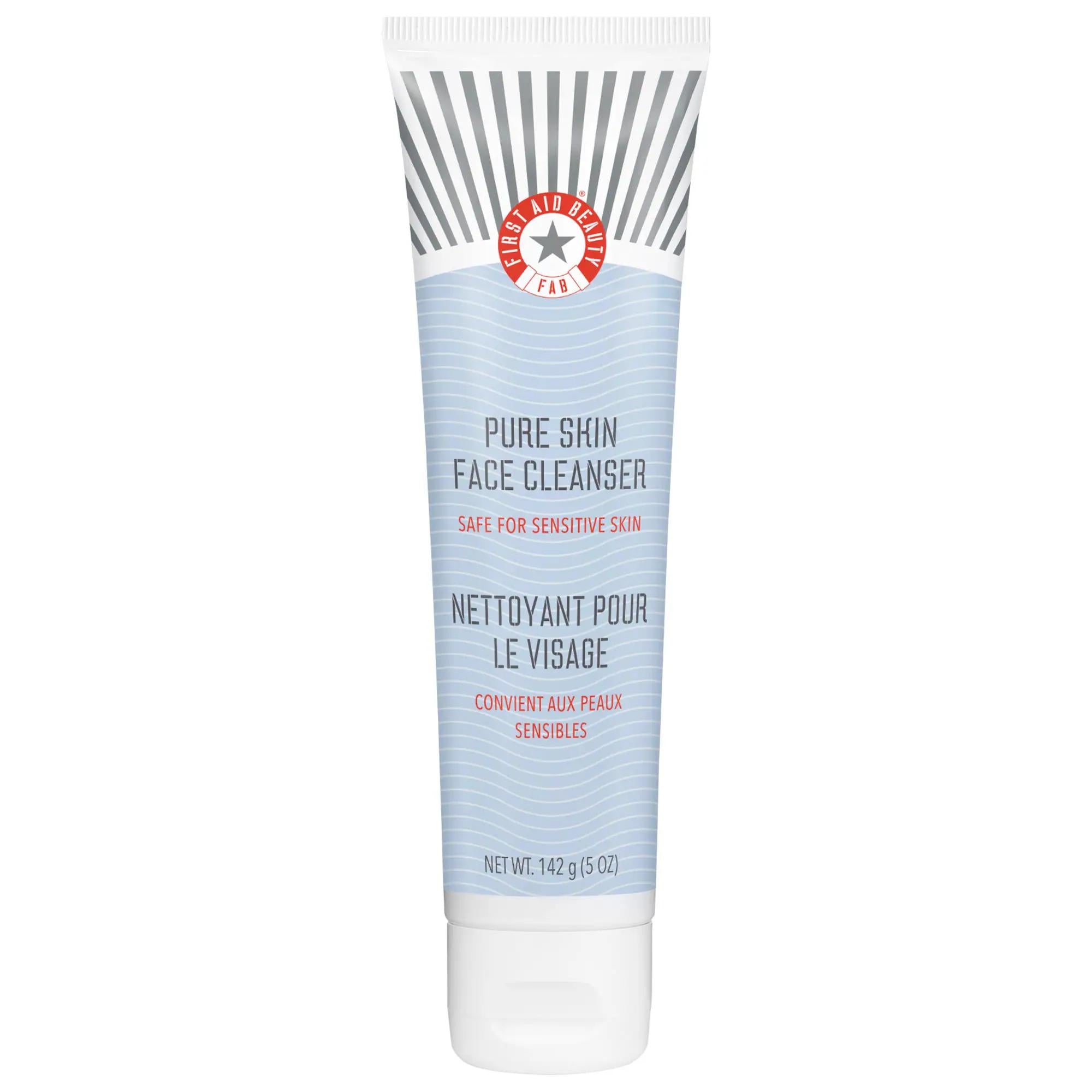 Pure Skin: Gentle Hydrating Face Cleanser - Fragrance-Free, Vegan Aloe Vera Face Wash for Dry & Sensitive Skin, Non-Stripping, pH Balanced Pure Skin Gentle Face Cleanser - Hydrating, Fragrance-Free & Vegan gentle face cleanser, hydrating cleanser, fragrance-free cleanser, vegan face wash, cruelty-free cleanser, face cleanser for dry skin, face cleanser for sensitive skin, aloe vera cleanser, non-stripping cleanser, pH balanced face wash, face cleanser, cleanser, dry skin, sensitive skin, vegan, cruelty-free