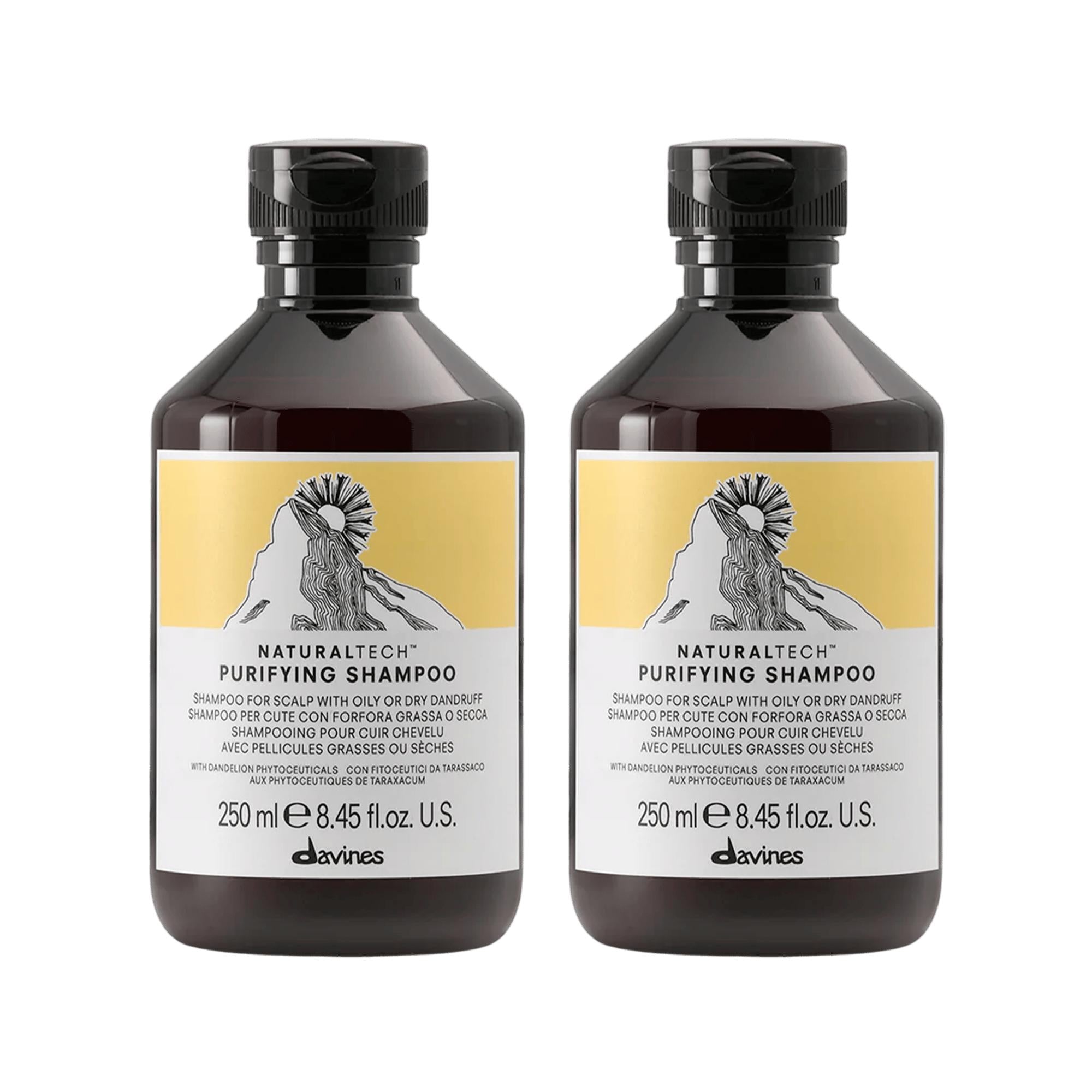 Davines Purifying Anti-Dandruff Shampoo for Flaky Scalp 250 ml