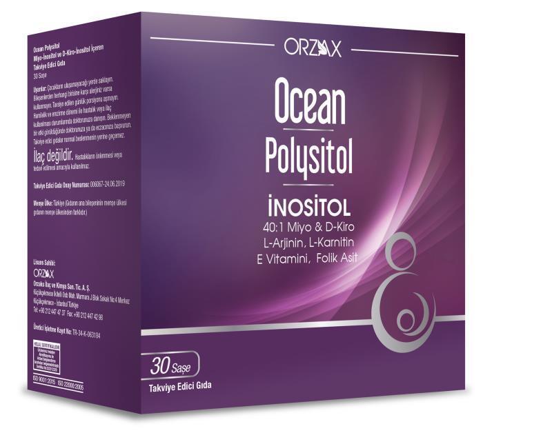 Ocean Nutrition - Inositol, L-Arginine & Vitamin E - 30 Sachets - Vitamin & Supplement