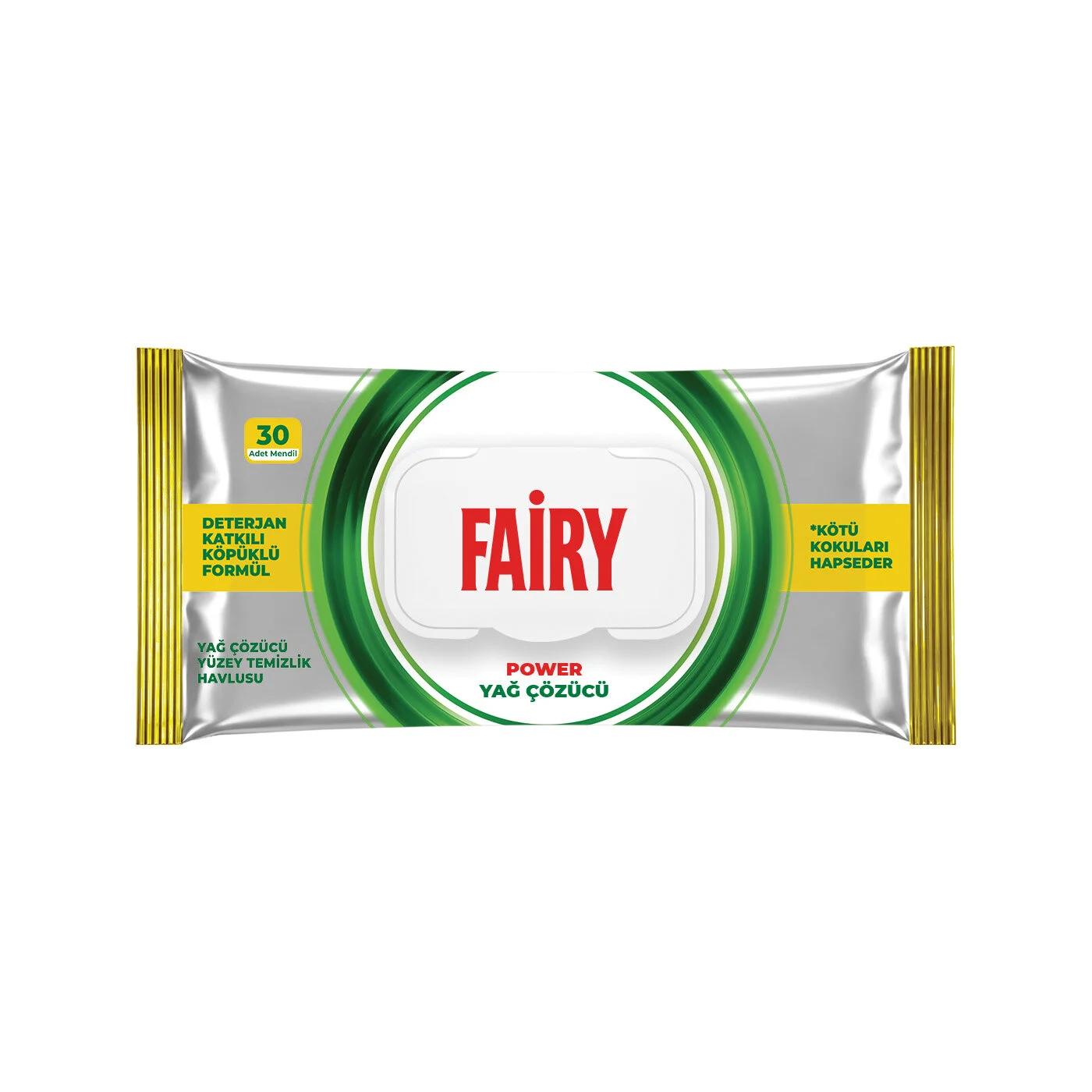 Fairy Degreasing Surface Cleaning Wipes 30 Count