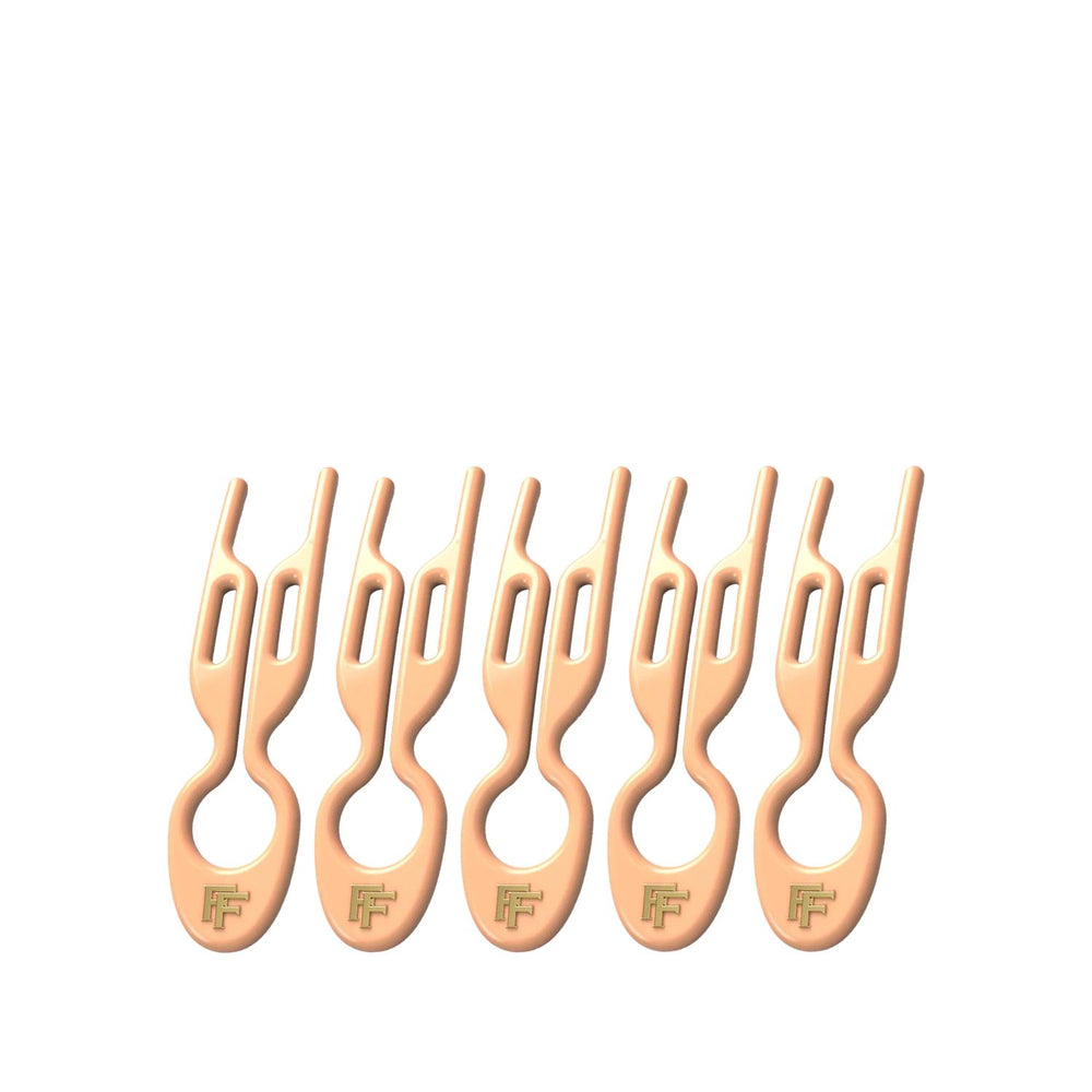 Fiona Franchimon No 1 Hairpin Peach Fuzz 5-Pack