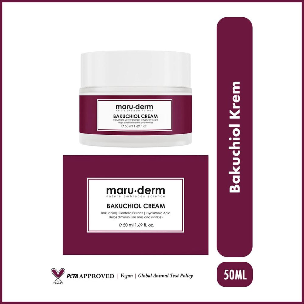Maruderm Bakuchiol Face Cream Age-Defying Moisturizer 50 ml