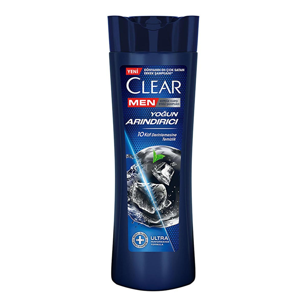 Clear Men Charcoal Dandruff Shampoo - Deep Cleansing Formula for Men | 350 ml - view 2