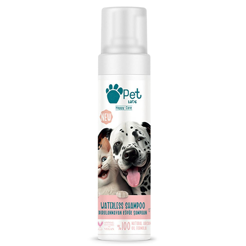 Pet Love Argan Oil Pet Shampoo for Cats and Dogs - 7.61 fl oz, Natural Fur Care - Shampoo