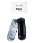 Eklips Black & Grey Bracelet Set Stylish Wrist Accessories 2-Pack