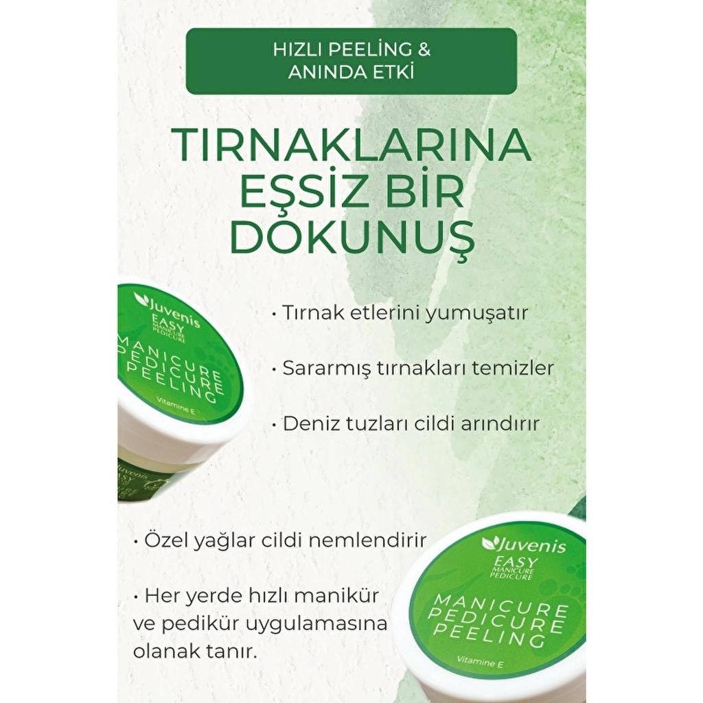 Juvenis Easy Manicure &amp; Pedicure Peeling Scrub 250g