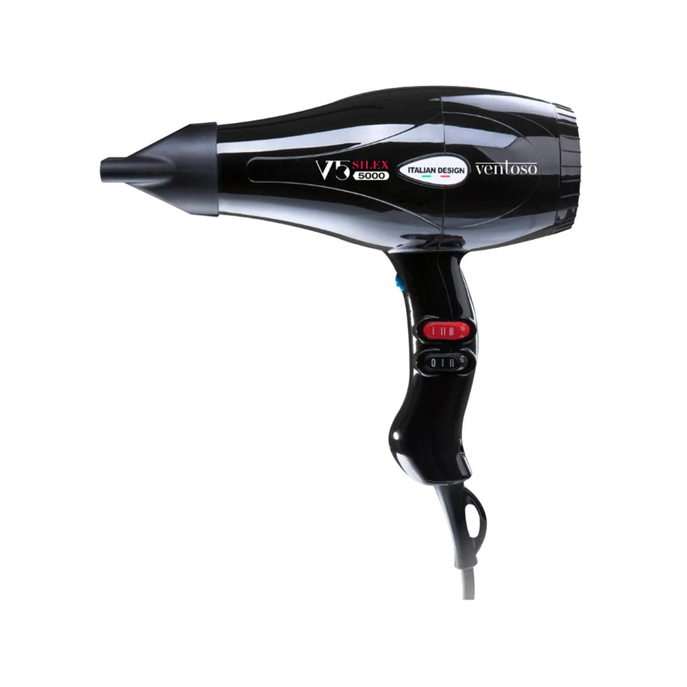 Ventoso V5 Silex 5000 Professional Blow Dryer in Black