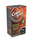 Color&Soin Ebony Black Hair Dye - Ammonia-Free, Paraben-Free, Botanical Hair Color - Hair Dye