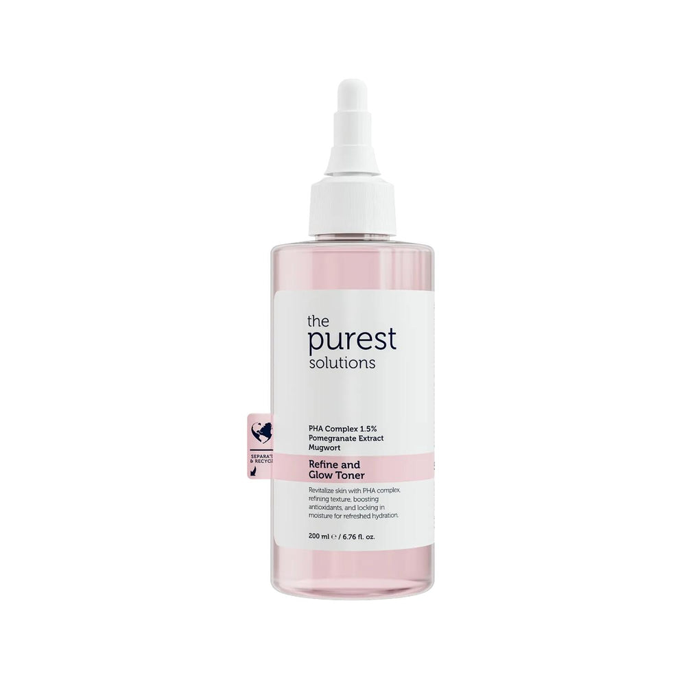 The Purest Solutions PHA Toner for Sensitive Skin - Gentle Exfoliant & Brightening 6.76 fl oz PHA Toner for Sensitive Skin - Gentle & Brightening PHA toner, sensitive skin care, gentle exfoliant, skin brightening toner, pink toner for sensitive skin, skincare for sensitive skin, gentle skincare, skincare routine, sensitive skin solutions, skincare products