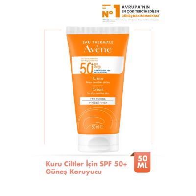 Avene Fragrance-Free Sunscreen Cream for Dry Skin SPF50+ - Water-Resistant & Moisturizing - image 13