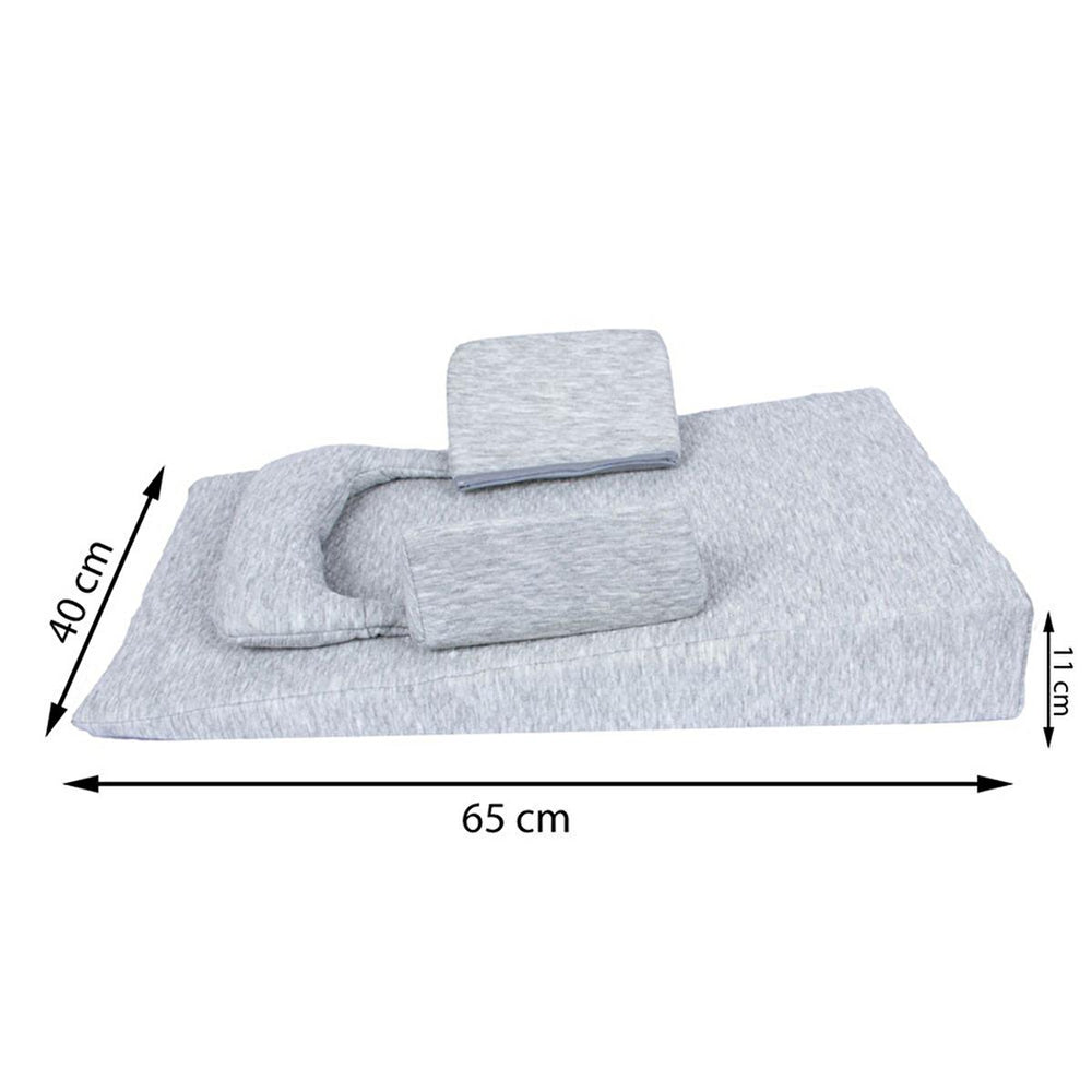 Sevi Bebe Baby Reflux Mattress - 12 Degree Inclined Structure, Heatable Cherry Pit Mattress, Safe Sleeping Solution - view 2