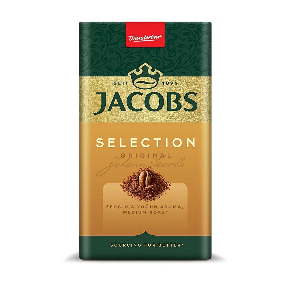 Jacobs Selection Filtre Kahve - 250g Specialty Coffee with Balanced Flavor - Food & Candy