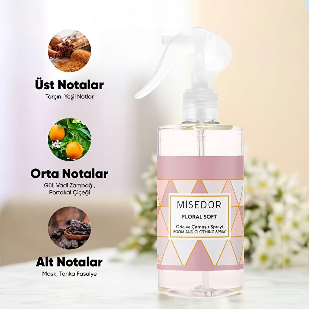 Misedor Air Freshener & Laundry Perfume - Floral Scent, Long-lasting Fragrance, 11.16 fl oz Misedor Air Freshener & Laundry Perfume - 11.16 fl oz Air Freshener, Laundry Perfume, Floral Scent, Long-lasting Fragrance, Indoor Air Freshener, Home Fragrance, Office Air Freshener, Clothing Perfume, Natural Fragrance, Soothing Scent, Non-damaging to Fabrics, 330 ml, 11.16 fl oz