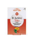 New Life B Active Trio: High Absorption Sublingual B Vitamin Complex with Methylcobalamin, P5P & Folate - Boost Energy, Support Nerve Health - 30 Capsules New Life B Active Trio: Sublingual B Vitamin for Energy & Nerve Health B vitamin supplement, B6 vitamin, B12 vitamin, Folic acid supplement, Zinc supplement, Sublingual vitamin, Methylcobalamin, P5P, Metilfolat, New Life B Active Trio, vitamin supplement, B complex, dietary supplement, energy boost, nerve health, stress relief, cognitive function, healthy