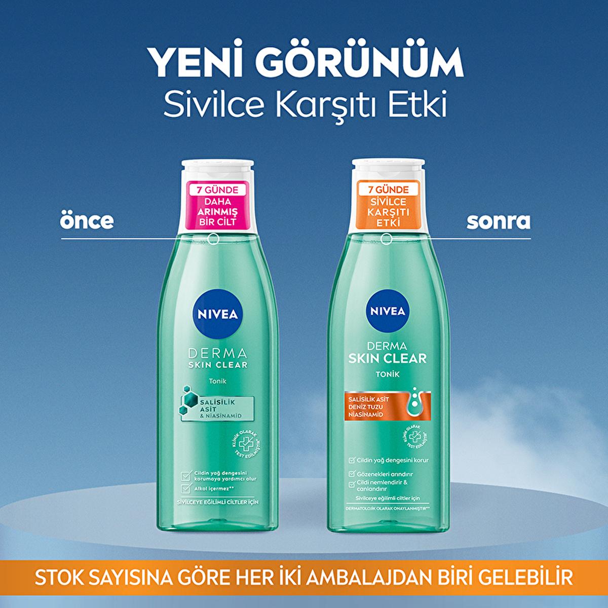 Nivea Derma Skin Clear Anti-Acne Facial Toner - Salicylic Acid (BHA) & Niacinamide - Pore Cleansing, Oil Control, and Skin Revitalizing Toner for Acne-Prone & Oily Skin Nivea Anti-Acne Toner: Clear Skin with Salicylic Acid & Niacinamide anti-acne toner, salicylic acid toner, toner for acne-prone skin, niacinamide toner, pore minimizing toner, oil control toner, derma skin clear toner, BHA toner, facial toner for oily skin, acne treatment, oily skin care, skincare, facial cleanser, pore cleansing, blackhead 