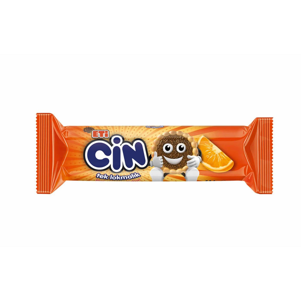 Eti Cin Lokmalik Orange Jelly Biscuits 114g