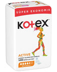 Kotex Sanitary Pads for Active Women - Rapid Absorption, Flexfit Design, 22 Count Kotex Sanitary Pads - Comfort & Protection sanitary pads, menstrual hygiene products, feminine hygiene, period protection, active lifestyle hygiene, women's health, hygiene products, comfort during menstruation, reliable menstrual protection, discreet hygiene, Flexfit technology, rapid absorption, breathable sanitary pads