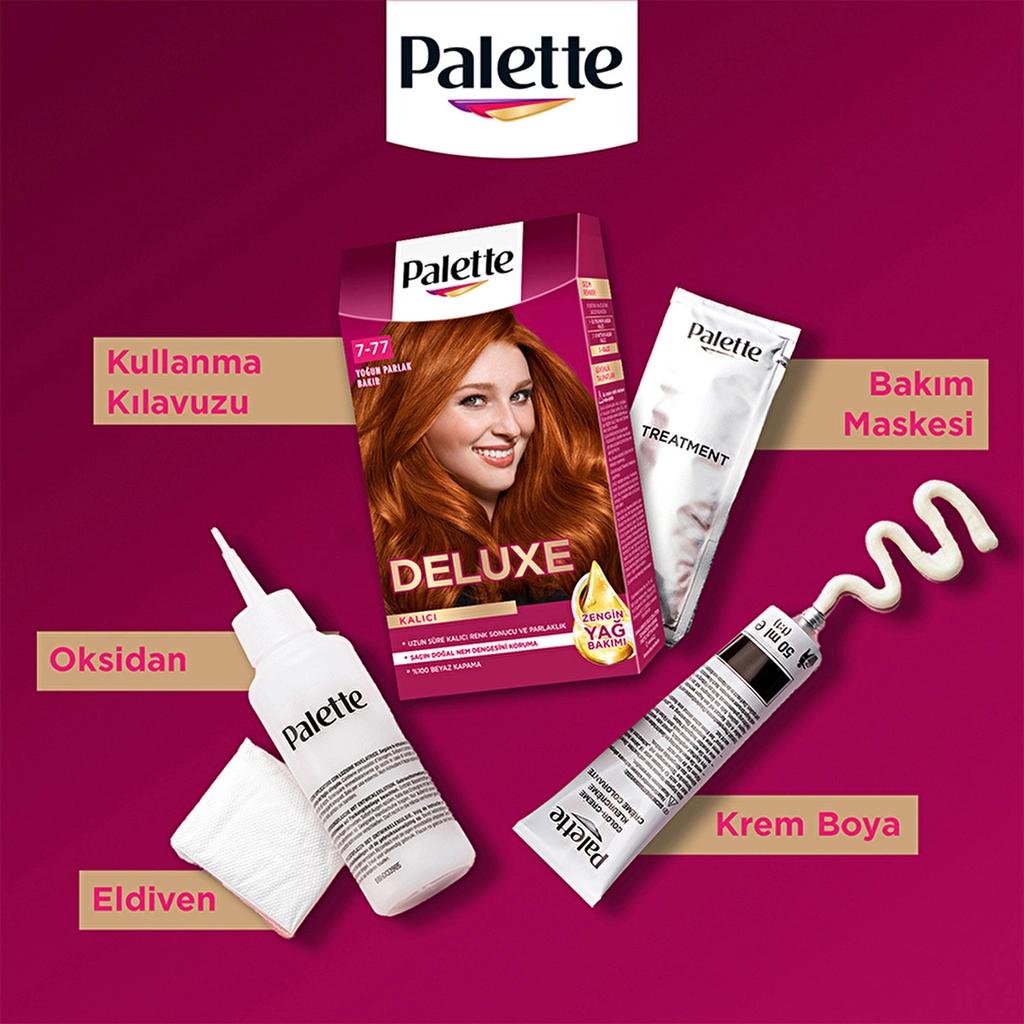 Palette Deluxe Intense Copper Hair Dye 7-77