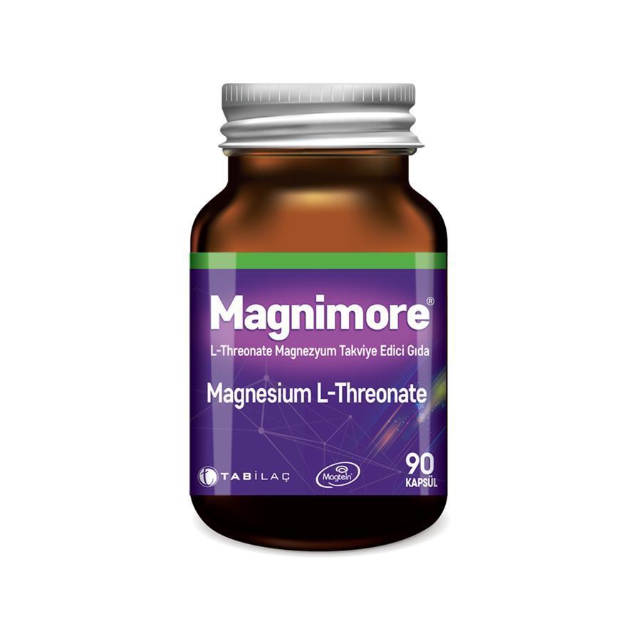 Magnimore Magnesium L-Threonate 90 Capsules - & Magnesium Supplement -Conscious Adults - Vitamin & Supplement