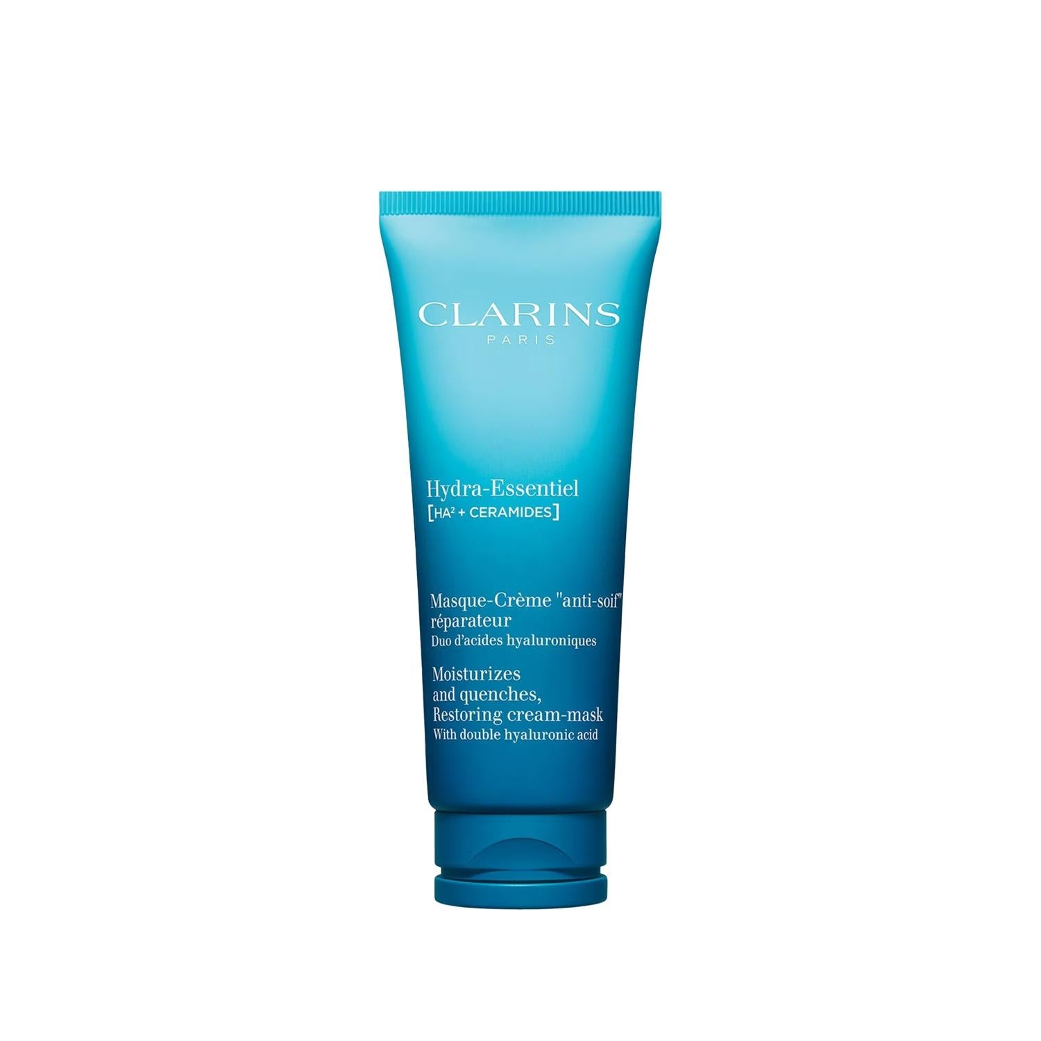 Clarins Hydra Mask: Intense Skin Hydration & Moisture | 75ml Retail Size Facial Mask Clarins Hydra Mask: Intense Skin Hydration Facial Mask Hydra Mask, Facial Mask, Clarins, Skin hydration mask, Moisturizing face mask, Retail size mask, Clarins Hydra Mask, 75 ml facial mask, hydration, moisturizing, skincare, beauty, face mask, dry skin, hydration treatment, skincare routine, beauty mask, face, mask, skin care, gifts for her, gifts for women, new mom essentials, dry skin relief, radiant skin, glowing skin, 
