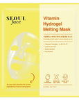 Dermal Korea Vitamin Hydrogel Face Mask - Hydrating, Anti-Aging Korean Skincare with Natural Ingredients - view 2