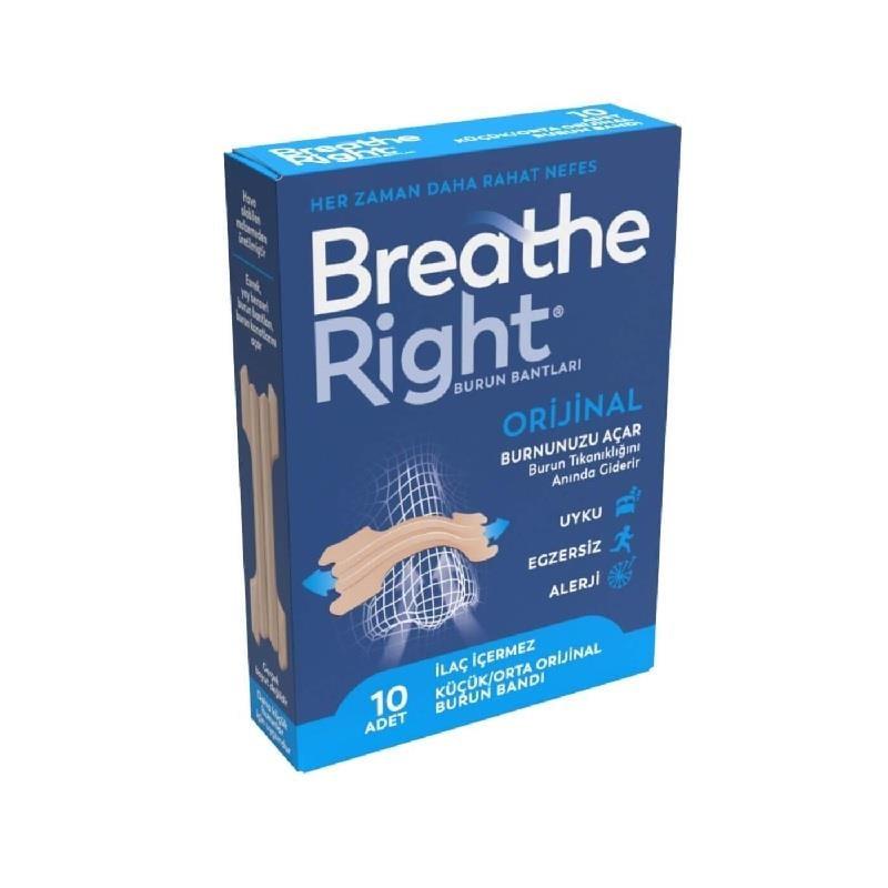Breathe Right Nasal Strips for Clear Breathing 10 Count