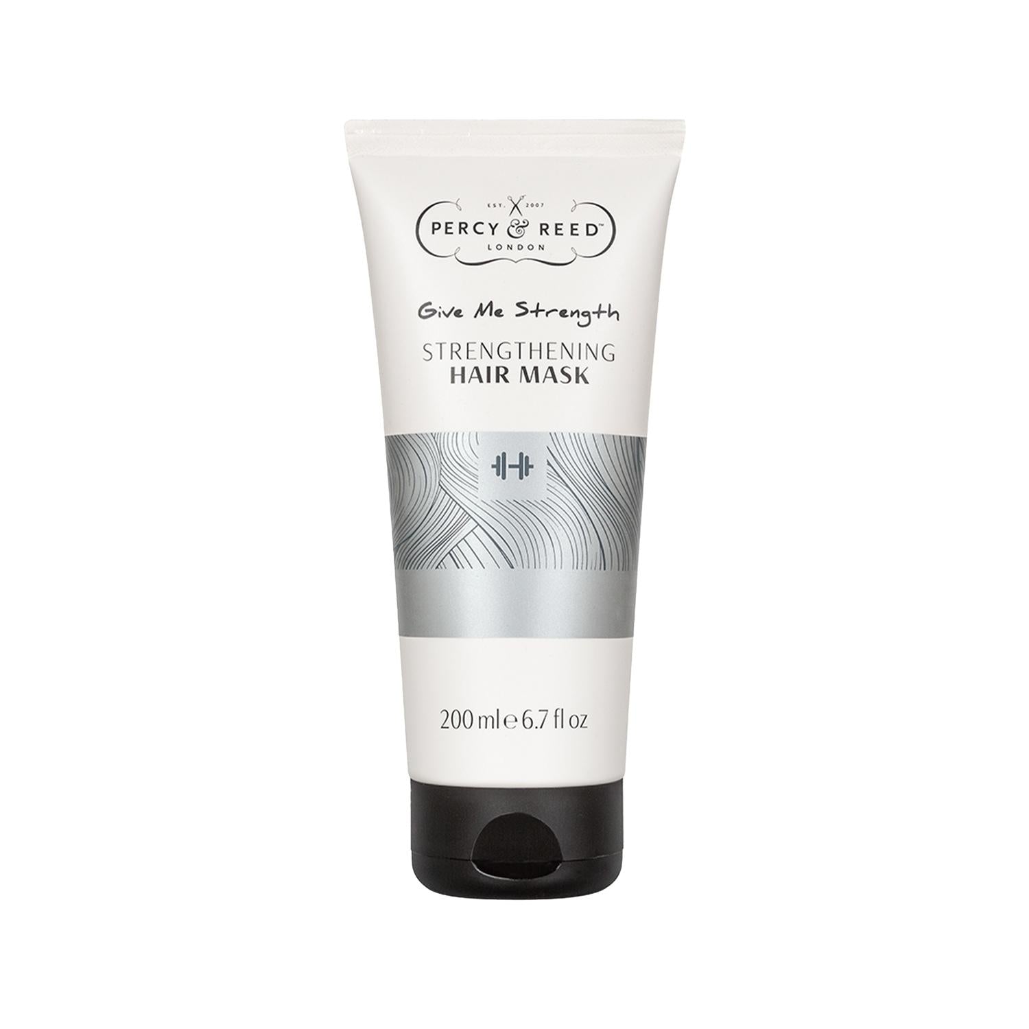 Percy & Reed Strengthening Hair Mask: Repair & Revitalize Damaged Hair - Deep Conditioning & Breakage Reduction (6.76 fl oz) Percy & Reed Hair Mask: Repair Damaged Hair & Reduce Breakage hair mask, strengthening hair mask, hair repair mask, damaged hair treatment, hair conditioning mask, Percy & Reed hair mask, hair strengthening treatment, hair revitalizing mask, hair care, hair treatment, strengthening formula, hair conditioning, damaged hair, nourishing ingredients, breakage reduction, split ends, hair e
