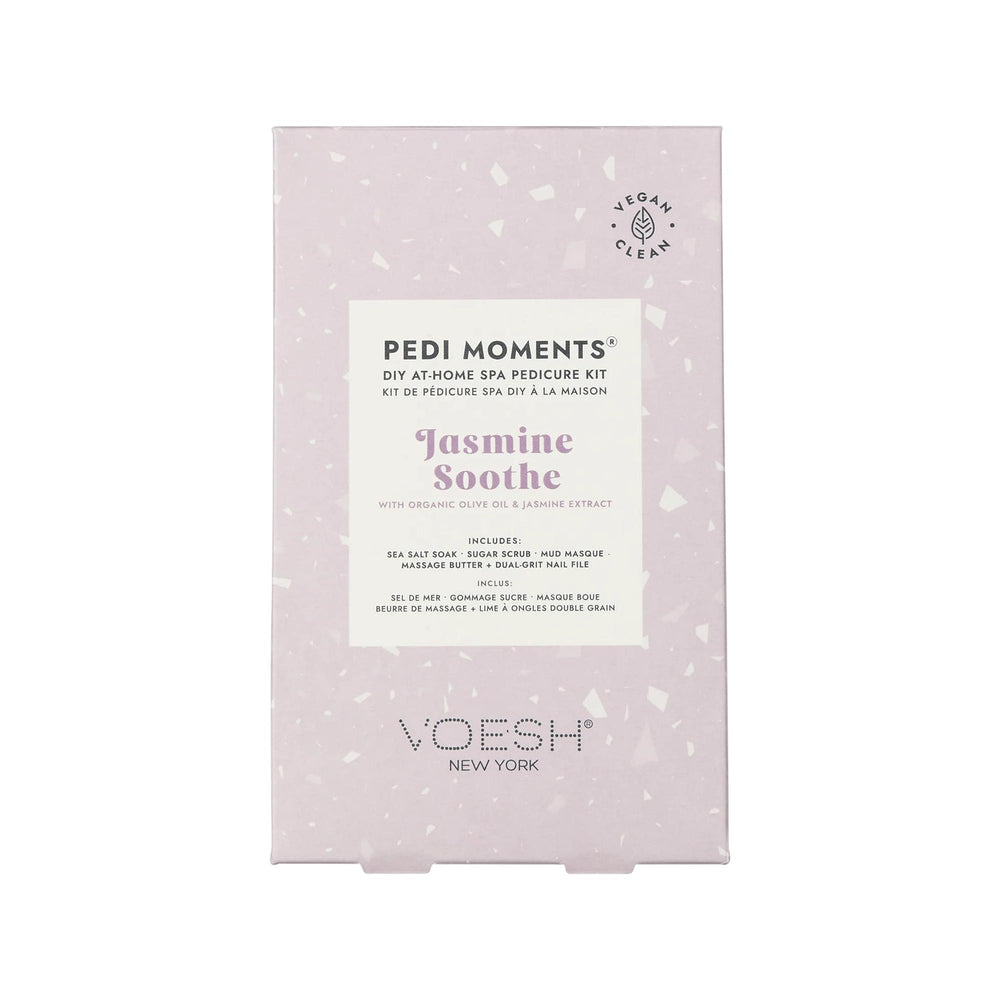 Voesh New York Pedi In A Box Deluxe Jasmine 4-Step Set