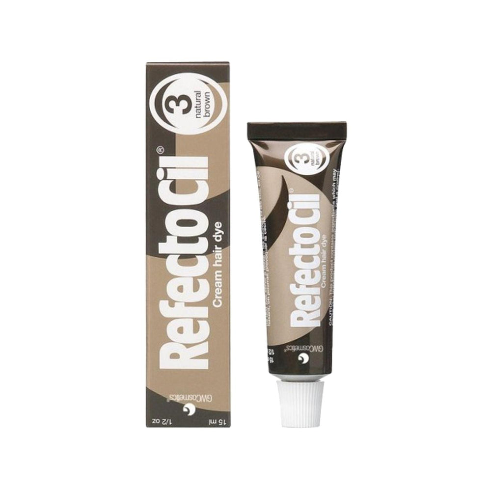RefectoCil Eyebrow and Eyelash Dye No:3 Dark Brown - 15ml, Professional Quality for Salon-Perfect Results RefectoCil Eyebrow & Eyelash Dye - Dark Brown eyebrow dye, eyelash tint, RefectoCil, dark brown eyebrow color, cosmetic dye, beauty products, professional beauty, salon quality, eyebrow and eyelash coloring, cosmetic enhancements, beauty enthusiasts, dark brown shade, 15ml