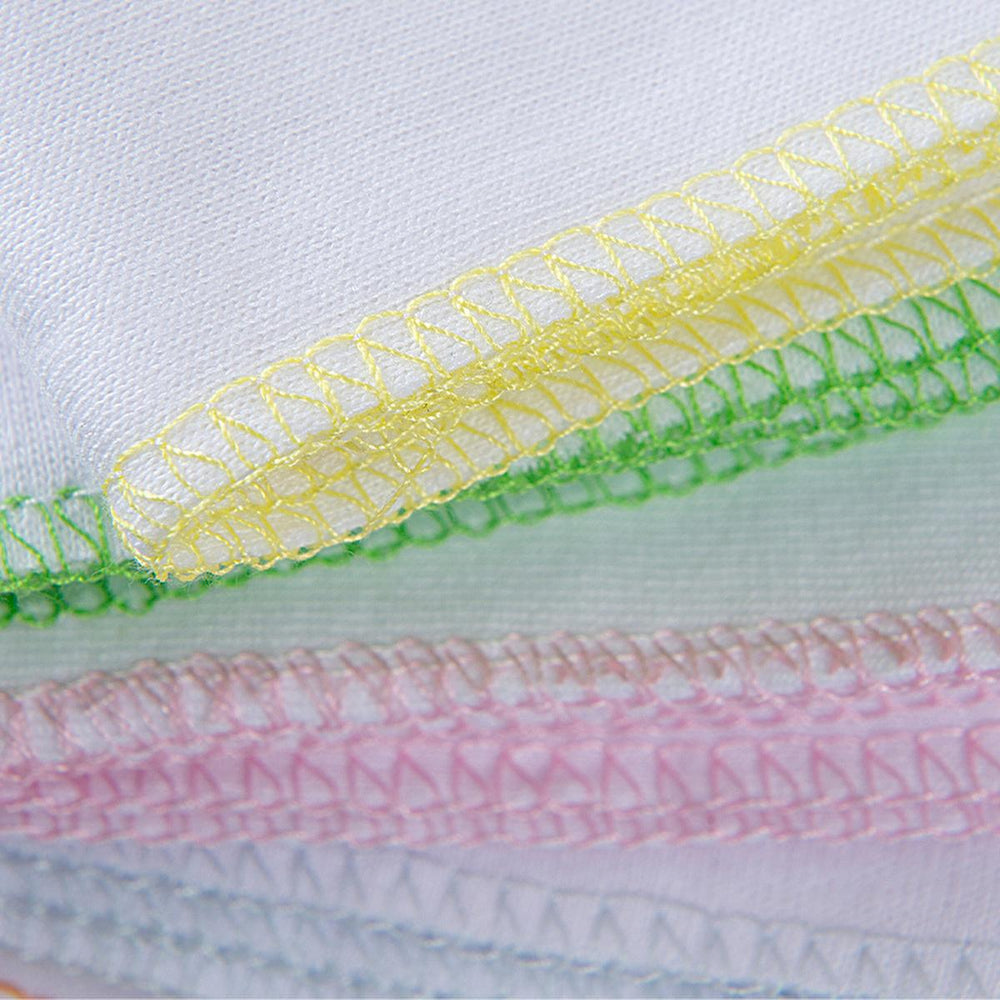 Babyjem Baby Bib - 10 Pack Soft Cotton Face Cloths for Newborns - Gentle, Absorbent, and Portable Baby Essentials - view 6