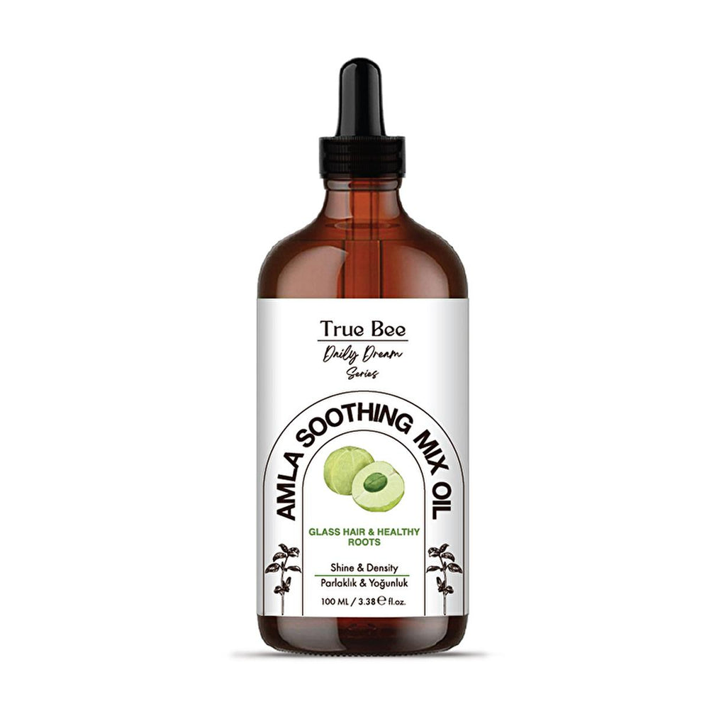 True Bee Daily Dream Amla Hair Oil - Nourishing, Anti-Hair Loss, Promotes Hair Growth & Strength - 3.38 fl oz - Hair Mask