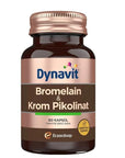 Dynavit Bromelain Chromium Picolinate Dietary Supplement for Digestive Health - 60 Capsules - image 2