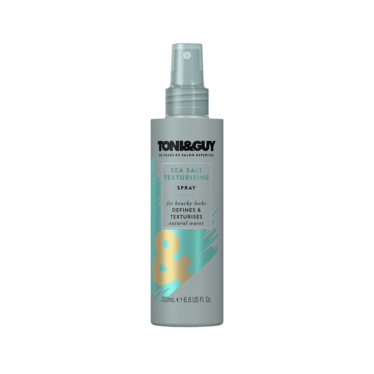 Toni & Guy Hair Texturizing Spray - Sea Salt Texturising Spray for Voluminous, Piecey Hairstyles Toni & Guy Sea Salt Texturising Spray for Hair Texture hair texturizing spray, sea salt hair spray, Toni & Guy hair products, styling spray for textured hair, volumizing hair spray, textured hairstyles, piecey hairstyles, natural hair texture, hair volume, styling products, hair care, Toni & Guy, 200 ml, cosmetic hair products