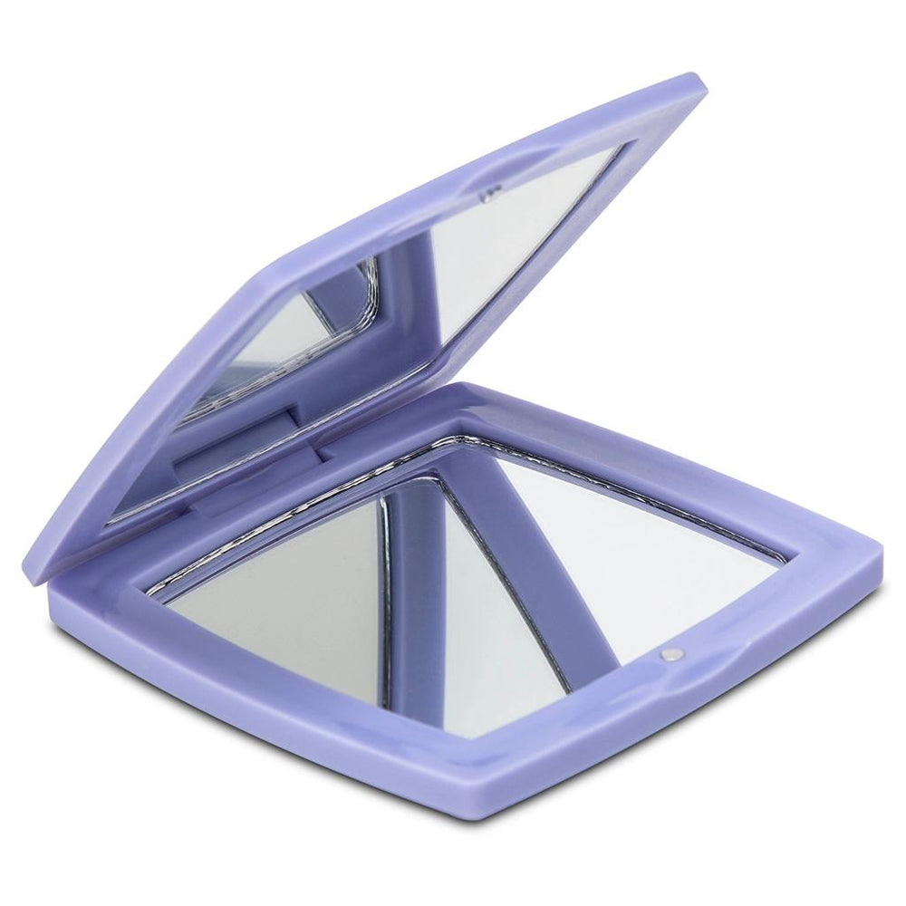 Eklips Compact Pocket Mirror Purple Travel Makeup Mirror