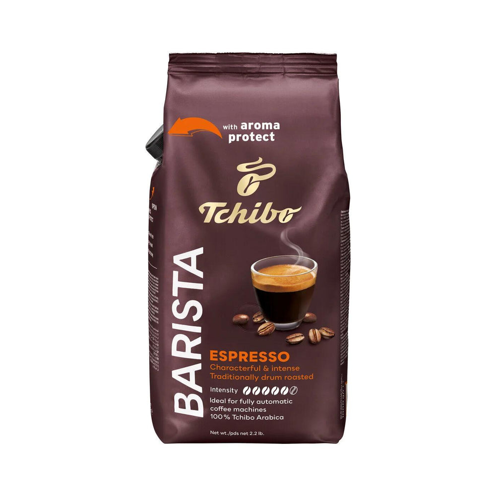 Tchibo Barista Espresso Whole Bean Coffee Dark Roast 1000g