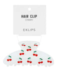 Eklips Cherry Claw Clip Cute Hair Accessory for Secure Hold