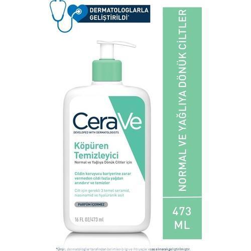 CeraVe Foaming Facial Cleanser for Normal to Oily Skin - Gentle, Non-Comedogenic &amp; Hydrating CeraVe Foaming Cleanser - Gentle &amp; Non-Comedogenic CeraVe Foaming Cleanser, Gentle facial cleanser for normal to oily skin, Ceramide and hyaluronic acid skincare, Non-comedogenic facial cleanser, Fragrance-free skincare for sensitive skin, Facial cleanser, Skincare for normal to oily skin, Ceramide skincare, Hyaluronic acid skincare, Niacinamide skincare, Gentle cleansing, Non-comedogenic skincare, Fragrance-free sk
