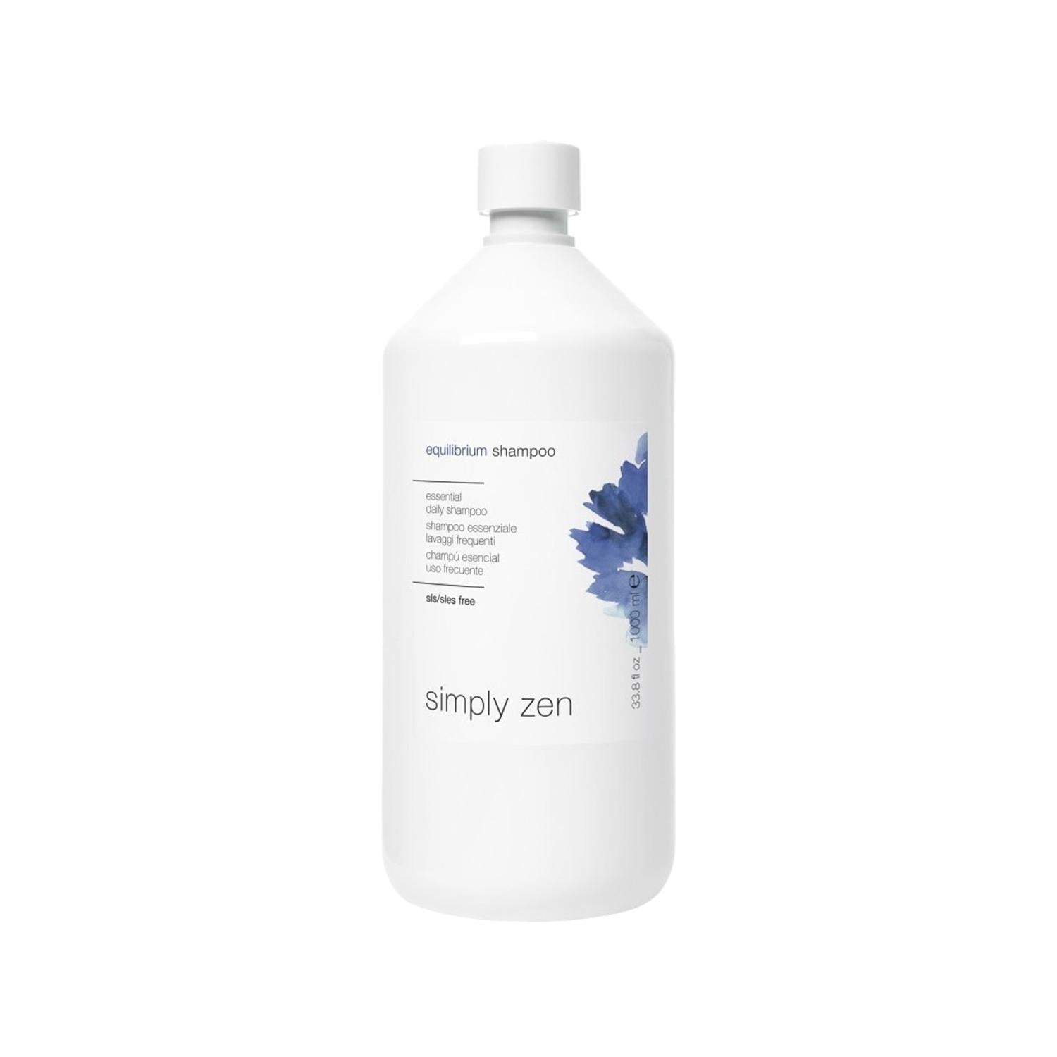 Simply Zen Equilibrium Daily Shampoo 1000ml - Gentle, Balanced Hair Care for Daily Use Simply Zen Equilibrium Daily Shampoo 1000ml daily shampoo, Simply Zen Equilibrium, 1000 ml shampoo, natural hair care, balanced shampoo, hair care products, gentle shampoo, large volume shampoo, daily hair care routine, natural ingredients, balanced hair care