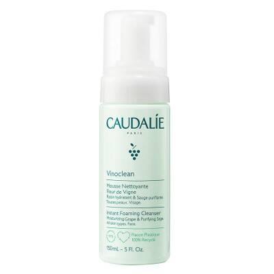 caudalie instant cleansing foam 150ml, refreshing cleanser for all skin types, gentle cleansing foam with floral fragrance Caudalie Instant Cleansing Foam - Refreshing Cleanser | 150ml Caudalie Instant Cleansing Foam 150ml caudalie, cleansing-foam, face-cleanser, skincare, all-skin-types, makeup-removal, refreshing-cleanser, ai-generated, natural-beauty, hydrating