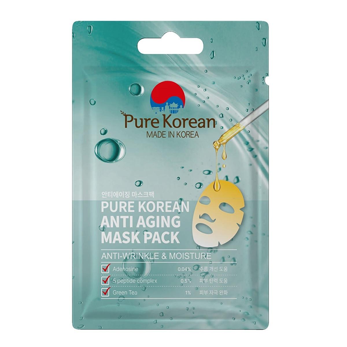 Pure Korean Anti-Aging Face Mask for Hydrated and Youthful Skin - Intensive Hydration, Anti-Aging Skincare Pure Korean Anti-Aging Face Mask - Intensive Hydration Korean face mask, anti-aging skincare, intensive hydration mask, Korean anti-aging products, face mask for aging skin, skincare routine, anti-aging benefits, hydration, youthful skin, Pure Korean skincare