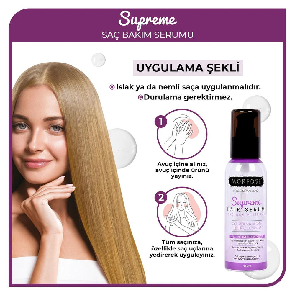 Morfose Supreme Hair Serum for Smooth Shine 100 ml