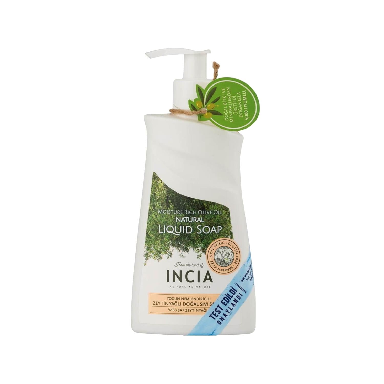 INCIA Natural Olive Oil Liquid Soap for Dry Skin - Moisturizing & Nourishing Soap, 8.45 fl oz INCIA Olive Oil Liquid Soap for Dry Skin - 8.45 fl oz Natural liquid soap, Olive oil soap, Moisturizing soap, Liquid soap for dry skin, Natural skincare products, Skincare for sensitive skin, Olive oil skincare, Moisturizing skincare, Natural soap, Skincare routine, Dry skin relief, Sensitive skin care