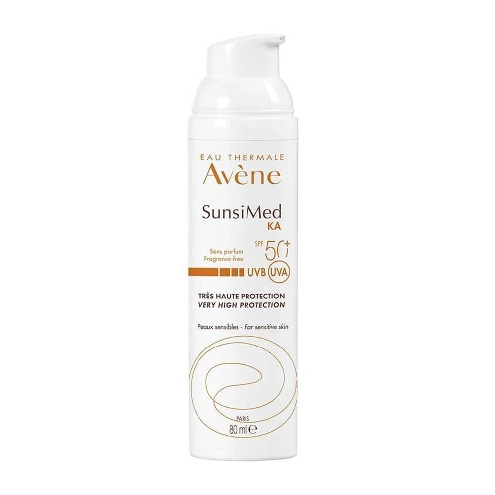 Avene SunsiMed KA Sunscreen Cream SPF 50+ - Waterproof, Non-Greasy, Sensitive Skin Friendly Avene SunsiMed KA Sunscreen Cream SPF 50+ for Sensitive Skin Avene SunsiMed KA Sunscreen Cream, SPF 50+ sunscreen, Sensitive skin sunscreen, Non-greasy sunscreen, Water-resistant sunscreen, Sunscreen for sensitive skin, Avene sunscreen, Waterproof sunscreen, High SPF sunscreen, Dermatologist recommended sunscreen, Skin protection, UV protection