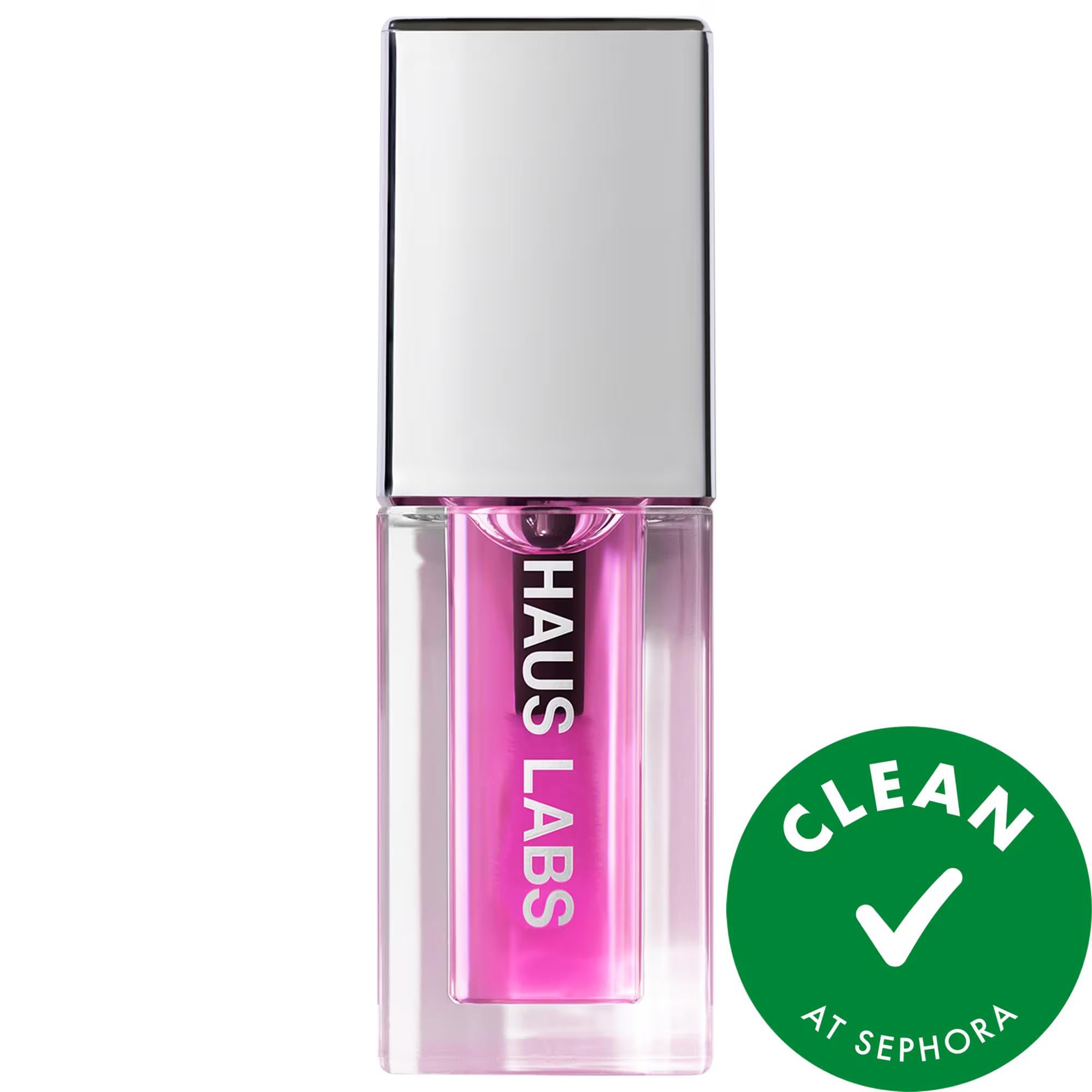 Mini PhD Hybrid Hydrating Tinted Lip Oil - Vegan, Non-Sticky Shine & Hydration Mini PhD Tinted Lip Oil - Vegan & Hydrating tinted lip oil, hydrating lip gloss, vegan lip care, clean beauty lip products, non-sticky lip shine, lip hydration, mini size, travel size, vegan collagen, prickly pear oil, plant squalane, pH-powered shades, clean beauty, cruelty-free, gluten-free, lip care, makeup, beauty products, cosmetics