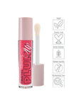 Pastel Vegan Plumping Lip Gloss - 204 Sweet Spicy, Cruelty-Free, Hyaluronic Acid & Aloe Vera Pastel Vegan Plumping Lip Gloss - 204 Sweet Spicy vegan lip gloss, cruelty-free lip care, plumping lip gloss, hyaluronic acid lip care, aloe vera lip moisturizer, lip gloss, vegan beauty products, cruelty-free beauty, lip care, cosmetic lip care, natural ingredients, paraben-free, gluten-free, Pastel, 204 Sweet Spicy