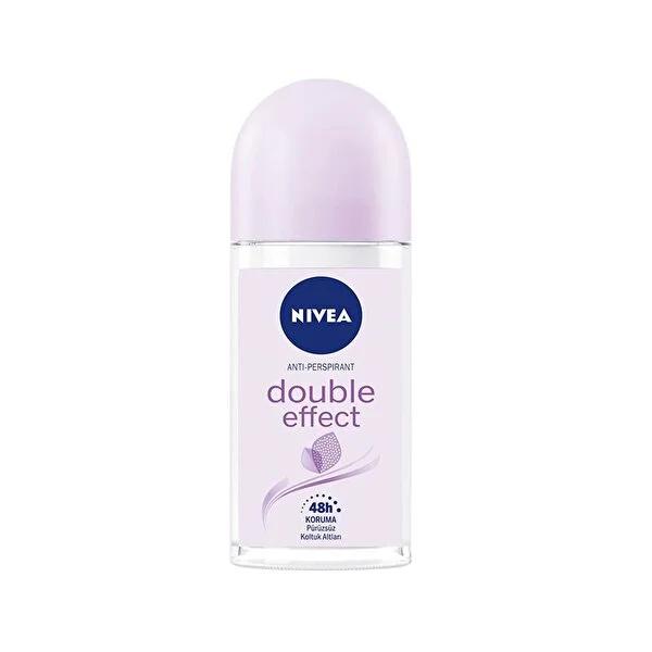 Nivea Roll-On Deodorant Double Effect - 24 Hour Protection, Alcohol-Free, Natural Avocado Extracts Nivea Roll-On Deodorant - 24hr Protection & Moisturizing Nivea Deodorant, Roll-On Deodorant, 24 Hour Protection, Alcohol-Free Deodorant, Natural Avocado Extracts, Deodorant for Sensitive Skin, Long-Lasting Deodorant, Moisturizing Deodorant, Personal Care, Skincare, Grooming Essentials