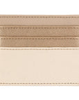 Eklips Cream Card Holder & Compact Wallet